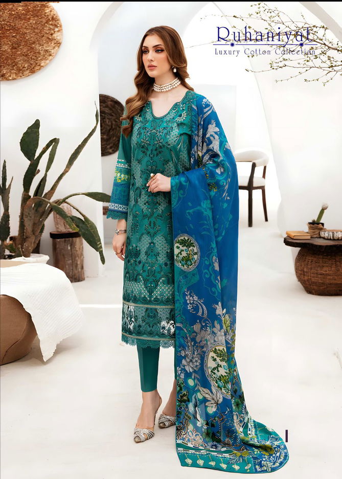 Ruhaniyat Vol 6 Karachi Cotton Dress Material Wholesale Price In Surat
